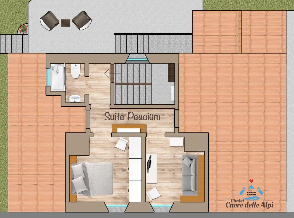 Chalet Cuore Delle Alpi Airolo Exterior foto